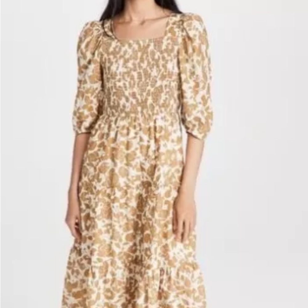 NWT Moon River Midi Floral Dress
